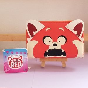 Loungefly Disney Parks Red Panda Wallet NEW